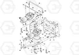 75003 Pump Drive Box Assembly PF4410 S/N 375009-, Volvo Construction Equipment