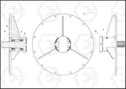 74082 Shaft Assembly PF4410 S/N 375009-, Volvo Construction Equipment