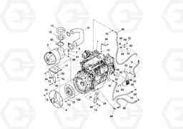 98258 Engine Assembly PF4410 S/N 375009-, Volvo Construction Equipment