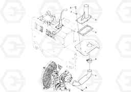 76754 Exhaust Installation PF4410 S/N 375009-, Volvo Construction Equipment