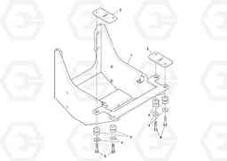 76812 Engine mounts PF2181 S/N 200987-, Volvo Construction Equipment