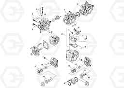 76417 Hydraulic pump PF2181 S/N 200987-, Volvo Construction Equipment