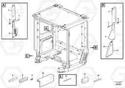61664 Coverplates L350F, Volvo Construction Equipment