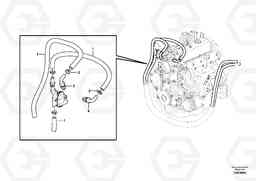 85523 Heating system MC110B S/N 71000 -, Volvo Construction Equipment