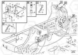 45150 Hydraulic valve. EW140C, Volvo Construction Equipment