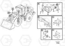 98720 Lighting, front L220F, Volvo Construction Equipment