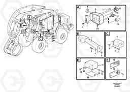 89534 Lighting, front L180F HL HIGH-LIFT, Volvo Construction Equipment