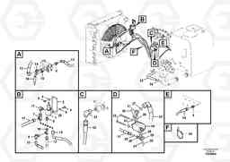 101719 Hydraulic system, oil cooling system EW180C, Volvo Construction Equipment