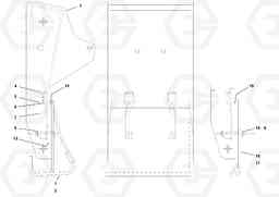 62909 Electric Wedge-lock Screed Extension WEDGE-LOCK 10 ELECTRIC, Volvo Construction Equipment