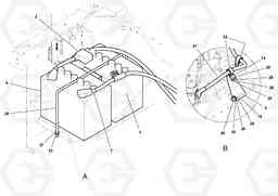 75897 Battery Wiring PF4410 S/N 375009-, Volvo Construction Equipment