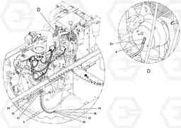 96354 Battery Wiring PF4410 S/N 375009-, Volvo Construction Equipment