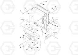 100028 Cab Heater and Air Conditioning Assembly SD70D/SD70F/SD77DX/SD77F S/N 197387-, Volvo Construction Equipment