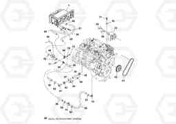 86057 Cab Heater Assembly SD70D/SD70F/SD77DX/SD77F S/N 197387-, Volvo Construction Equipment