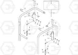 70786 Umbrella Installation MT2000 S/N 197282,198000-, Volvo Construction Equipment