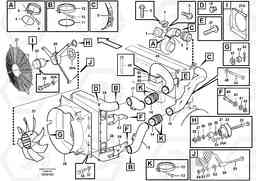 63944 Intercooler A35D, Volvo Construction Equipment