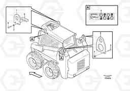 47940 Lifting eye MC70B S/N 71000 -, Volvo Construction Equipment