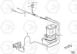 70035 Cable harness for central lubrication A40E, Volvo Construction Equipment