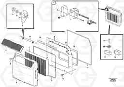 75130 Air filter. L120F, Volvo Construction Equipment