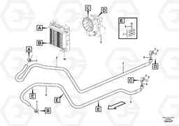 59976 Oil cooler, transmission BL61 S/N 11459 -, Volvo Construction Equipment