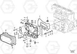 39980 Oil cooler L50E BRAZIL, S/N 71001 -, Volvo Construction Equipment