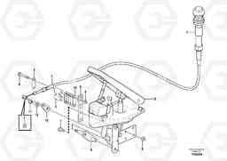 51822 Hand throttle L50F, Volvo Construction Equipment