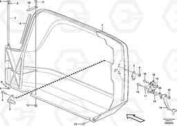 64821 Filter cover L150F, Volvo Construction Equipment
