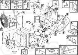 101923 Intercooler A35D, Volvo Construction Equipment
