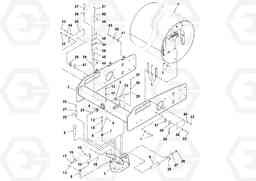 25053 Front Frame Installation SD77DA S/N 197788-, Volvo Construction Equipment