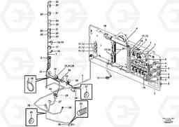 92587 Cable harness, electrical distribution unit L70F, Volvo Construction Equipment