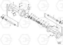 81273 Housing - rear axle L35B S/N186/187/188/1893000 - 6000, Volvo Construction Equipment