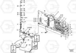 95399 Cable harness, electrical distribution unit L110F, Volvo Construction Equipment