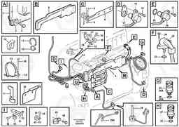 84456 Cable harness, engine, Ecu EC460B SER NO INT 11515- EU&NA 80001-, Volvo Construction Equipment