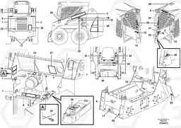 11383 Sign plates and decals MC80B, Volvo Construction Equipment