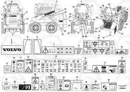 102874 Decals MC60B S/N 71000 -, Volvo Construction Equipment