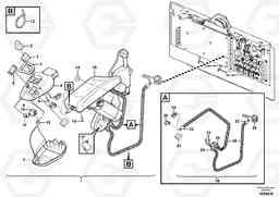 101824 Cable harness for CDC-steering in cab L350F, Volvo Construction Equipment