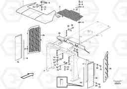 89781 Radiator casing L180F HL HIGH-LIFT, Volvo Construction Equipment