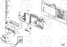 102226 Cable harness, electrical distribution unit L350F, Volvo Construction Equipment