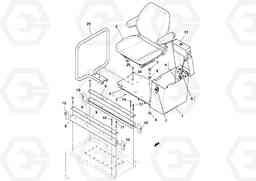 97179 Seat Assembly MT2000 S/N 197282,198000-, Volvo Construction Equipment