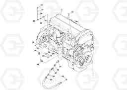 15755 Engine assembly MT2000 S/N 197282,198000-, Volvo Construction Equipment