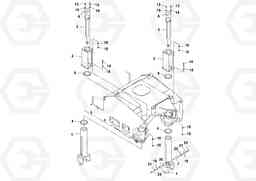 17944 Leg/lift/lock/level MT2000 S/N 197282,198000-, Volvo Construction Equipment