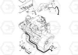 92076 Gauge Package SD70D/SD70F/SD77DX/SD77F S/N 197387-, Volvo Construction Equipment