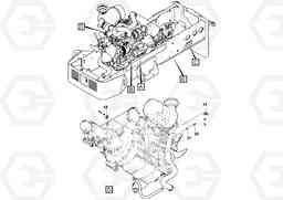 96435 Cable  Harness  Installation SD45D/SD45F S/N 197409 -, Volvo Construction Equipment