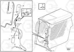 96750 Cable harness door MC110B S/N 71000 -, Volvo Construction Equipment