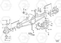 68882 Planetary axle, front BL71 S/N 16827 -, Volvo Construction Equipment