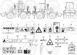 66014 Sign plates and decals L50F, Volvo Construction Equipment