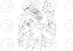 69008 Exhaust Assembly MT2000 S/N 197282,198000-, Volvo Construction Equipment