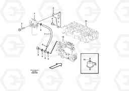 75715 Fuel pipes, fuel pump EC18C, Volvo Construction Equipment