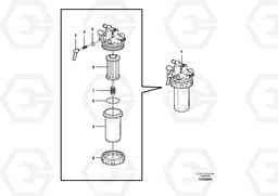 67711 Fuel filter EC18C, Volvo Construction Equipment