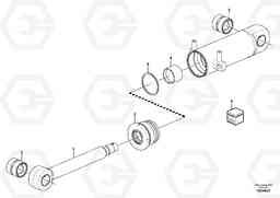 67992 Dozer blade cylinder EC18C, Volvo Construction Equipment