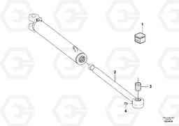 67146 Boom offset cylinder EC17C, Volvo Construction Equipment